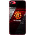 Apple iPhone SE (2022) Gennemsigtig cover Manchester United