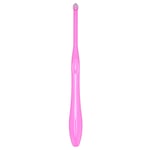 (Pink)Single Interspace Brush Orthodontic Dental Toothbrush Braces Cleaning SG5