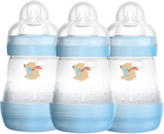 MAM Easy Start Self Sterilising Anti-Colic Baby Bottle Pack of 3 (3 x160 ml)