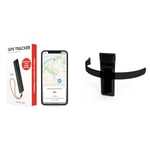 Tracker GPS Classic Invoxia - avec Abonnement Inclus - pour Voitures, Motos, Vélos, Enfants & Pochette Étanche Invoxia pour Tracker GPS - Protection extérieure Contre la Pluie et Les intempéries