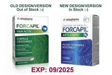 Arkopharma FORCAPIL Anti Hair-Loss 30 Tablets Hair Activ - 1 Month Supply - Tabs