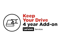 Lenovo Keep Your Drive Add On - Utökat serviceavtal - 4 år - för ThinkPad P14s Gen 3 P14s Gen 4 P15v Gen 3 P16s Gen 1 P16s Gen 2 P16v Gen 1