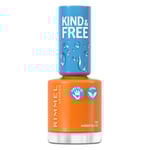 Rimmel London Kind & Free Clean Cosmetics Nail Polish 170 Amber B