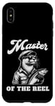 iPhone XS Max Cool Fisherman Otter Loves Fishing Fish, Master of the Reel Case