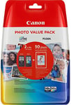 Canon PG-540XL and CL-541XL Photo Value Pack - Multi-Coloured
