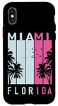 iPhone X/XS Miami Beach Florida Sunset Retro item Surf Miami Case