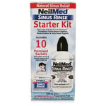NeilMed Sinus Rinse Starter Kit Nasal Irrigation Relief All Natural 10 Sachets