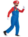 Mario Deluxe Super Mario Cartoon Video Game Child Boys Costume S
