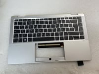 For HP EliteBook x360 1040 G7 M16931-FP1 AZERTY Arabic Palmrest Keyboard NEW