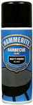 Hammerite BBQ Barbecue Spray Paint Aerosol 400ml Hi-Heat Matt Black