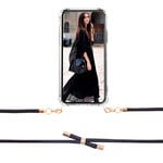 Boom Huawei Mate 20 Pro mobilhalsband skal - Rope Black (Rope Black) - TheMobileStore Huawei Mate 20 Pro tillbehör