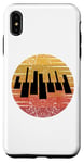 Coque pour iPhone XS Max Clavier de piano rétro pour les pianistes classiques
