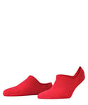 FALKE Women's Cool Kick Invisible W IN Breathable No-Show Plain 1 Pair Liner Socks, Red (Fire 8150), 2.5-3.5
