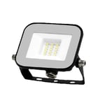 V-Tac 10W LED strålkastare - Samsung LED chip, arbetsarmatur, utomhusbruk - Dimbar : Inte dimbar, Färg på chassi : Svart, Kulör : Kall