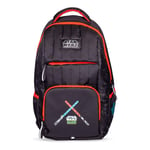 STAR WARS Villains Lightsabers with Space Print Backpack Black/Red (BP417171STW)