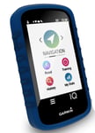 TUFF LUV Silicone case and screen protection for Garmin Edge 530 - Blue