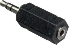 Adapter - 3.5 mm hann til 2.5 hunn