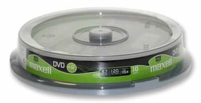 MAXELL - 16x Speed DVD+R Blank DVDs - Spindle Pack of 10