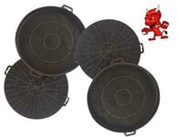 Mega Saving Set 4 Activated Carbon Filter Filters Carbon Filter for Exhaust Hood Cooker Hood Siemens LC754WA1001