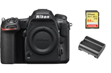 NIKON D500 reflex 20.9 mpix Body + 64GB SD card + NIKON EN-EL15A Battery
