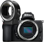 Nikon Z50 Camera Body + FTZ Adapter [Brand New]