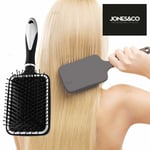 Professional Large Paddle Hairbrush Tangle Free Cushion Massage Comb Brush UK