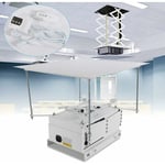 Senderpick - Ascenseur de vidéoprojecteur 220 v électrique motorisé Support de plafond pour projecteur 1 m + télécommande Charge maximale jusqu'à 10