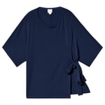 Boob Wonton Topp Svart | Marinblå | XL