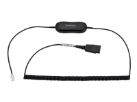 Jabra GN1218 AC Attenuation - Headset-kabel - Snabburkoppling kontakt - 2 m - för Cisco IP Phone 78XX, 88XX BIZ 1500, 2300, 2400