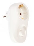 PR Home Plug-in dimmer Vit 10 cm