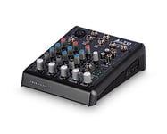 Alto TrueMix 500 - Mixeur audio 5 en un avec entrée micro XLR et interface audio USB pour podcasts, concerts, streams, enregistrement, DJ. Mac et PC