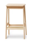 Angle Barstol Home Furniture Chairs & Stools Barstools Beige Form & Refine