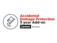 Lenovo Accidental Damage Protection Add On - Skydd mot oavsiktliga skador - 5 år - för ThinkPad P14s Gen 3 P14s Gen 4 P15v Gen 3 P16s Gen 1 P16s Gen 2 P16v Gen 1