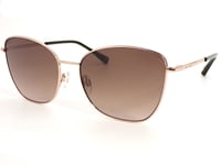 Ted Baker Ariel Sunglasses Rose Gold with Brown Gradient Lenses 1522 400