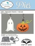 Elizabeth Craft Designs Halloween Charms Die, en MÉTAL, Gris, 17.7 x 11.3 x 0.2 cm