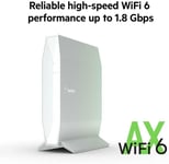 Belkin RT1800 Wi-Fi 6 Router AX1800 Dual-Band Router Hi-Speed WiFi Router Gaming