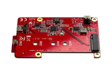 StarTech.com Raspberry Pi Board - USB 2.0 480Mbps - USB to M.2 SATA Converter - USB to SATA Raspberry Pi SSD (PIB2M21) - lagringskontrol - M.2 Card - USB 2.0