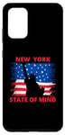 Coque pour Galaxy S20+ New York State of mind New York City Drapeau américain