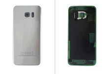 Samsung Galaxy S7 Edge Bakside - sølv - Original