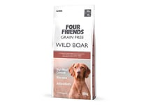 FourFriends Dog Grain Free Wild Boar 12 kg