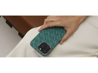 Pitaka Tactile Woven Case, Ptk Green/Gold - Iphone 16 Pro Max