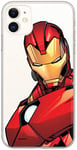 ERT Marvel MPCIMAN1331 Coque pour iPhone 11 Motif Iron Man Transparent