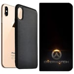 Apple Iphone Xs Max Magnetic Wallet Case Overwatch Logo