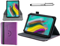 Navitech Purple Case With Stand & Stylus For Lenovo Tab M9 9" tablet