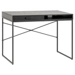 Urban Fusion Collection - Seaford Skrivbord 110x45 cm Svart Ask