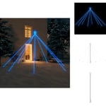 Julgranar - Living Julgransbelysning inomhus/utomhus 576 LED blå 3,6 m