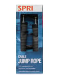 Spri Cable Jump Rope Sport Sports Equipment Workout Equipment Jump Ropes Black Spri