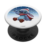 Disney Lilo & Stitch Snowing Stitch in Santa Hat PopSockets PopGrip Interchangeable