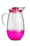 Premier Housewares Jug with Ice Chamber - Hot Pink