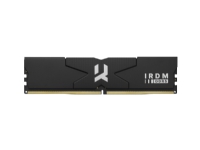 GOODRAM IRDM - DDR5 - sats - 64 GB: 2 x 32 GB - DIMM 288-pin - 6000 MHz / PC5-48000 - CL32 - 1.35 V - ej buffrad - on-die ECC - svart, silver